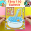Học liệu toca DoreMi quite book đồ chơi bóc dán thông minh bằng giấy thủ công