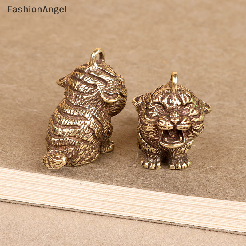 Fashionangel Kim Loại Đồng Hổ Móc Chìa Khóa DIY Treo Phụ Kiện Trang Sức Động Vật Các Bức Tượng Nhỏ TH