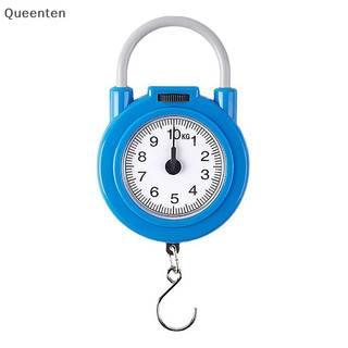 Queenten 10kg Cân cơ khí di động Hành lý cá Cân nhà bếp Kỹ thuật số có độ chính xác cao Cân lò xo QT