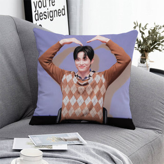 Lovely Runner Byeon Woo-seok & Hye-yoon Kim Vỏ Gối Vuông In Hình Một Mặt Sofa Polyester Gối Trang Trí Nhà Phòng Khách (Không Có Gối)