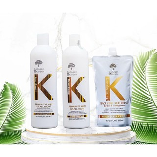 Gội Xả Kenz  Collagen & Keratin đến từ ITALY được chiết xuất từ tinh dầu Argan