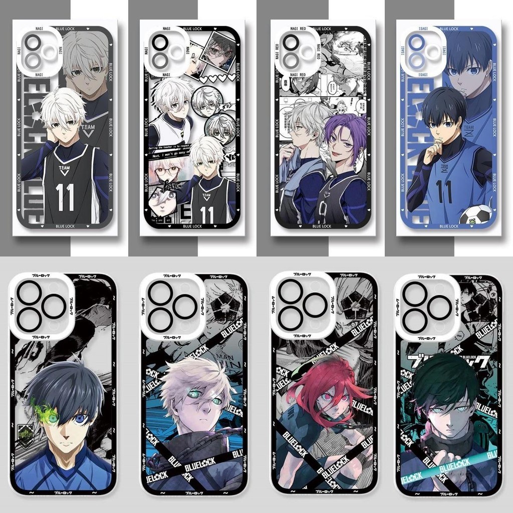 Ốp Điện Thoại Cho Samsung Galaxy A05 A05S A14 A15 A33 A73 A34 A35 A12 J7 Prime S23Ultra S20 Bao Phong Cảnh Vintage Anime BLUE LOCK Xu Hướng Thương Hiệu Silicon Trong Suốt