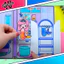 ĐỒ CHƠI NGÔI NHÀ BÚP BÊ GIẤY CẮT THỦ CÔNG DIY - TOCA LIFE WORLD - MẪU TA037 đồ chơi bé gái squishy giấy đồ chơi giấy