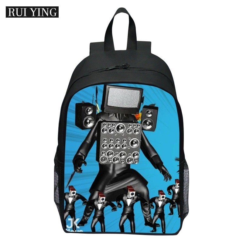 Rui YING Mới In Hình Vệ Sinh Người Đàn Ông skibidi Ba Lô Vệ Sinh Hoạt ...