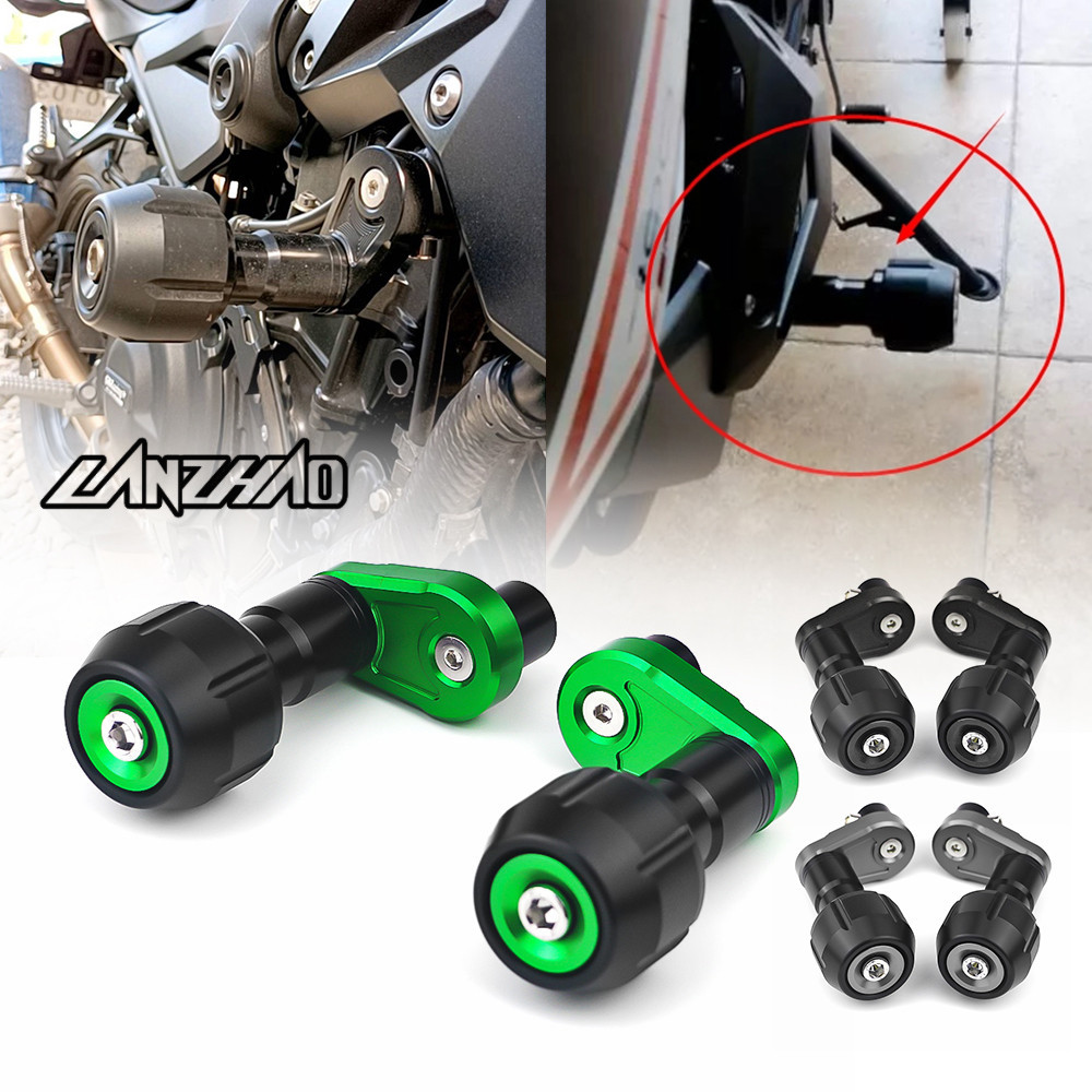 BHYYDS Barre D'Appui Passager Arrière CNC Aluminium Pour Kawasaki NINJA 400 Z400 - Poignée Support Rail Moto