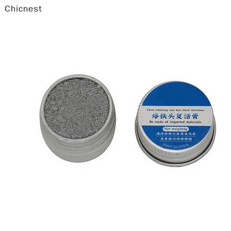[Chicnest] Đầu sắt hàn Tinner Activator Tip Cleaner Remover Không chì 6g Boutique