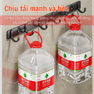 Móc Gắn Tường Cao Cấp Không Rỉ Sét Bunnies Không Cần Khoan Chịu Lực Tốt, Dùng Trong Nhà Tắm Nhà Bếp