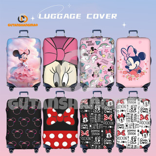 Disney Minnie Hành Lý Có Thể Giặt Được Vali Bảo Vệ Chống Trầy Xước Vali Phù Hợp Với 18-32 Inch
