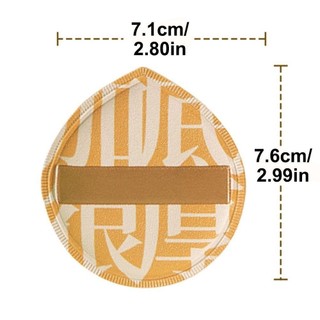 NEAVERLER Miếng bọt biển trang điểm Hàn Quốc, Puff đệm trang điểm hình tam giác khô nhanh, Bọt biển máy xay sinh tố mềm hình giọt nước có thể giặt được cho kem lỏng và bột