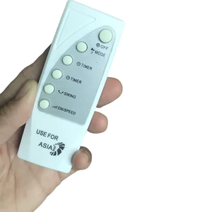 tay điều khiển remote từ xa quạt ASIA RM227 hàng mới-kèm pin-tay đầu bấm quạt ASIA RM227 hàng mới