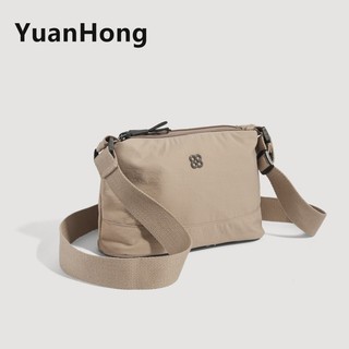 Túi đeo chéo màu trơn đơn giản Túi xách nữ Túi đeo vai nhiều ngăn dung tích lớn