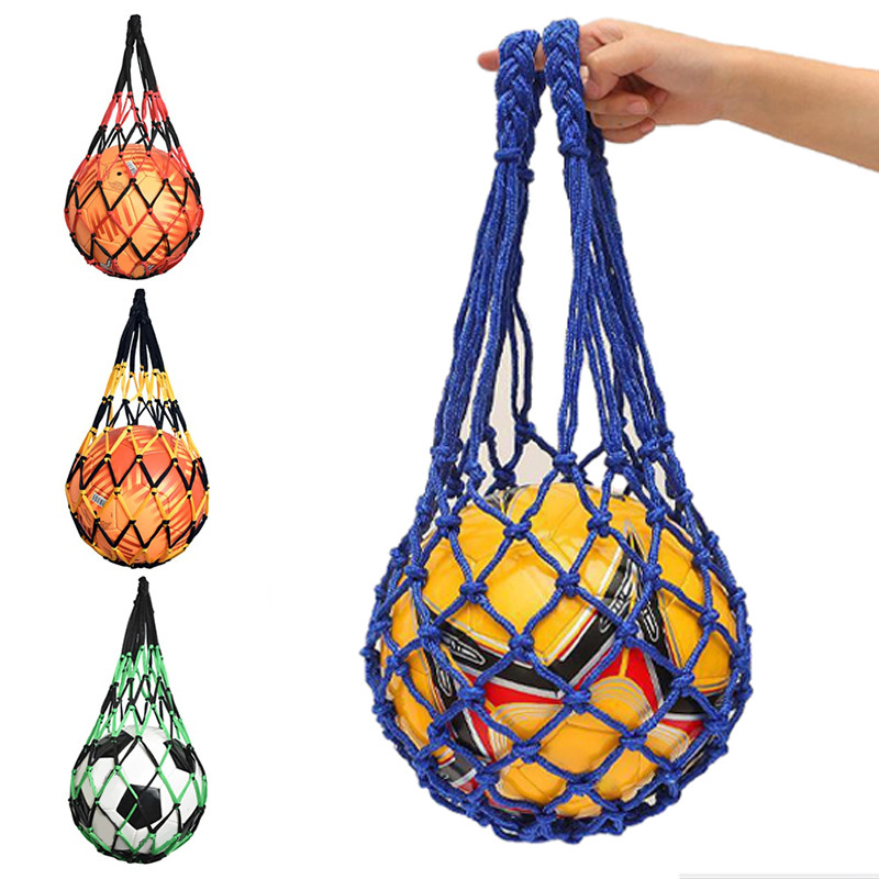 Túi lưới bóng đá TMOY Túi đựng Nylon đậm Túi đựng bóng đơn Thiết bị di động TCS