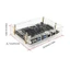 Btsg Vỏ Acrylic Vỏ Vỏ Cho Banana Pi BPI F3 Board Cover Với Cổng Dễ Dàng Truy Cập Và Gắn Tường