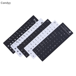 Miếng dán thay thế bàn phím NDY màu trắng trên màu đen Bất kỳ máy tính PC Máy tính xách tay N