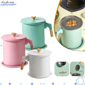 Nồi Lọc Dầu DAYBREAK, Lọc Lard 1.4L / 1.7L Lọc Dầu, Hộp Bảo Quản Mỡ Khay Lọc Nồi Hộ Gia Đình