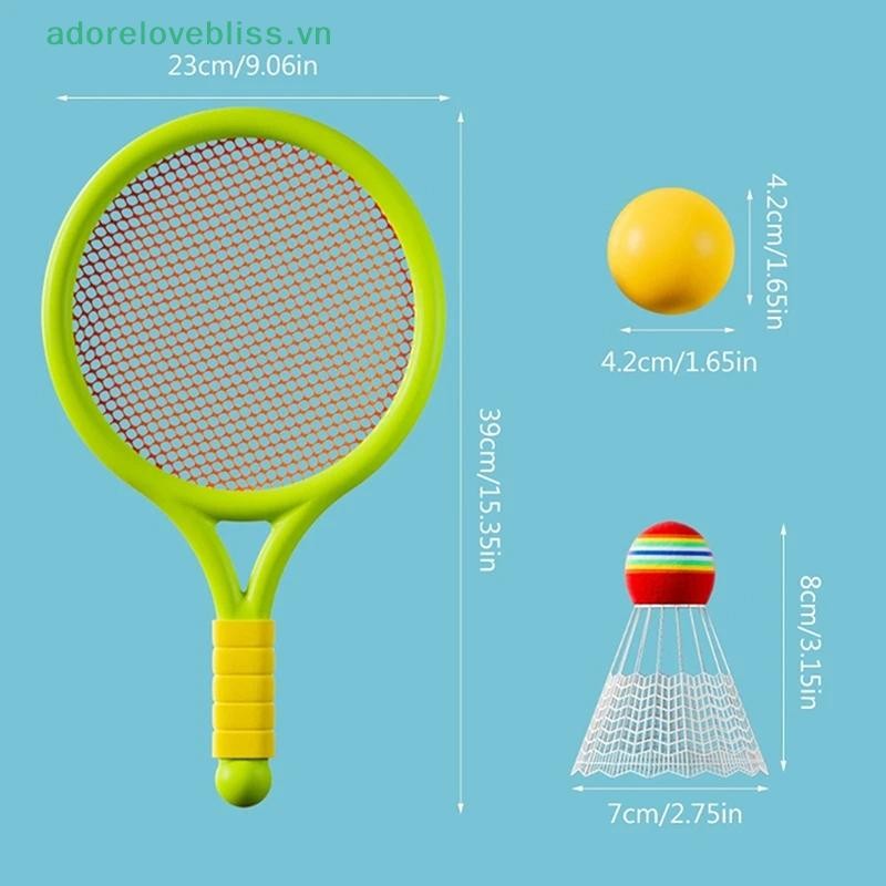 THÊM Trẻ Em Vợt Cầu Lông Bộ Nhẹ Trẻ Em Tennis Cầu Lông Trẻ Em Vợt Tennis Có Bóng Cho Trò Chơi Gia Đình BSS