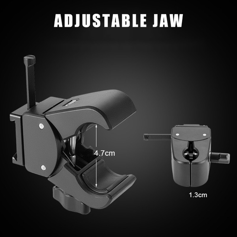 Product image Cuy Universal V Mount Kẹp Móng Vuốt Lớn Thiết Kế Nâng Cấp Cho Chân Đế Ánh Sáng 5