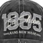 JKDESIGN Mũ Baseball Thêu Năm 1985, Điều Chỉnh Được, Phù Hợp Nam Nữ, Thời Trang Thể Thao Ngoài Trời