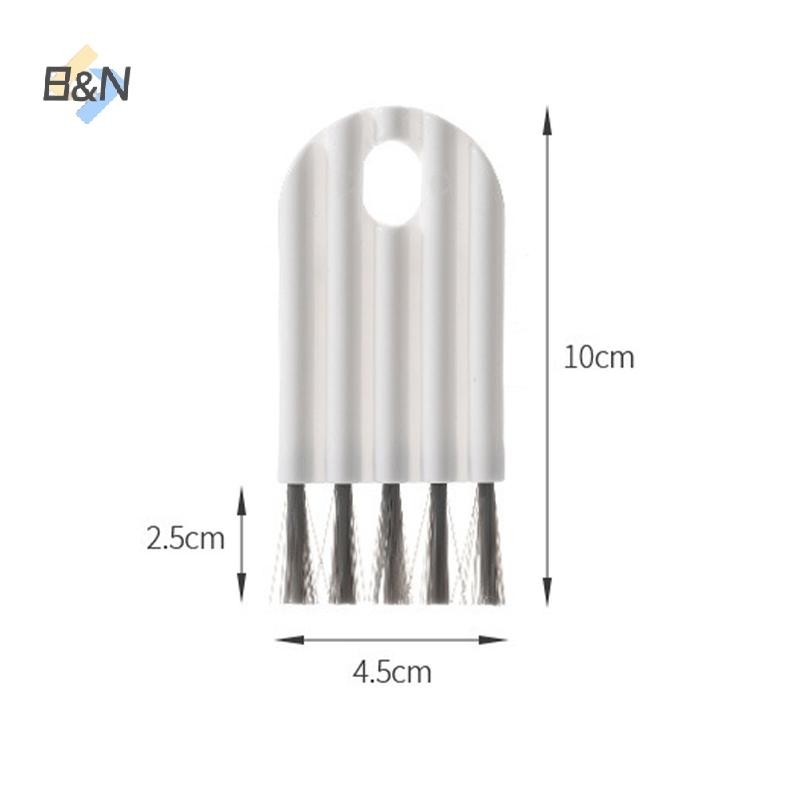 Bàn chải nắp cốc đa chức năng B & N Tiện ích làm sạch cho bàn chải làm sạch tay cầm cong Brush.