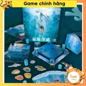 Boardgame Dive (2021) Trận chiến dưới đấy biển Boardgame chính hãng Tigar