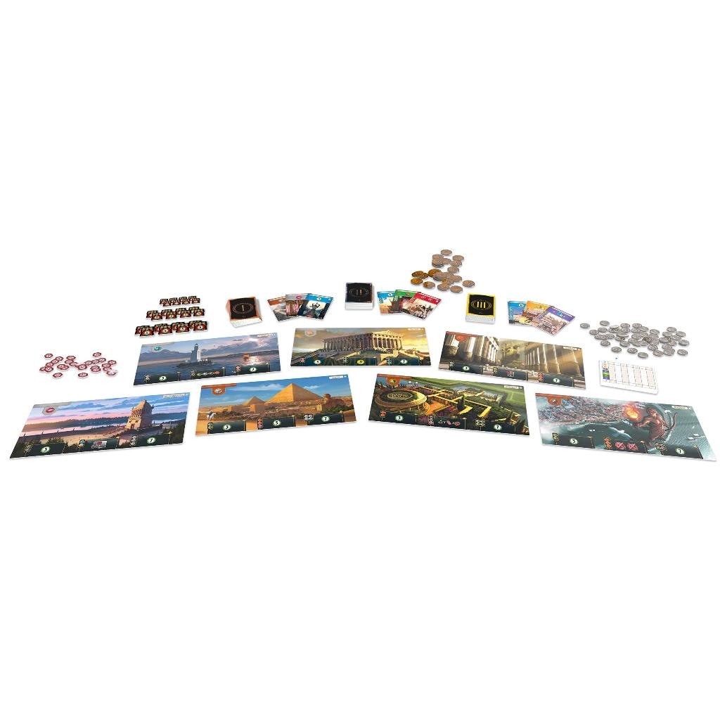 [Luật Việt] Boardgame 7 Wonders trò chơi 7 kỳ quan phiên bản 7 Wonder 2023 2-67102