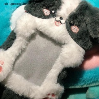 Airspecutin Bộ trưng bày thẻ sang trọng dễ thương Ins Thẻ bữa ăn Hộp đựng thẻ ảnh Bảo vệ thẻ Id Tay áo thẻ nhỏ Hộp đựng thẻ Photocard EN