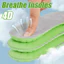 Đế thể thao thoáng khí giảm xóc 4D - Miếng đệm giày có độ bền cao thoải mái - Phụ kiện giày hỗ trợ vòm mềm