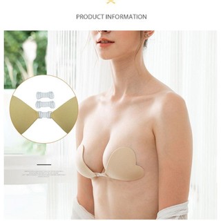 Áo Ngực Dính POCKETN - Miếng Dán Ngực Vô Hình Hình Trái Tim, Mỏng Và Chống Rơi Cho Ngực Nhỏ