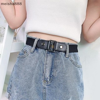 Meisha888 Thắt Lưng Không Khóa Cho Quần Jean, Thắt Lưng Co Giãn Co Giãn Thắt Lưng Nữ / Nam, Thắt Lưng