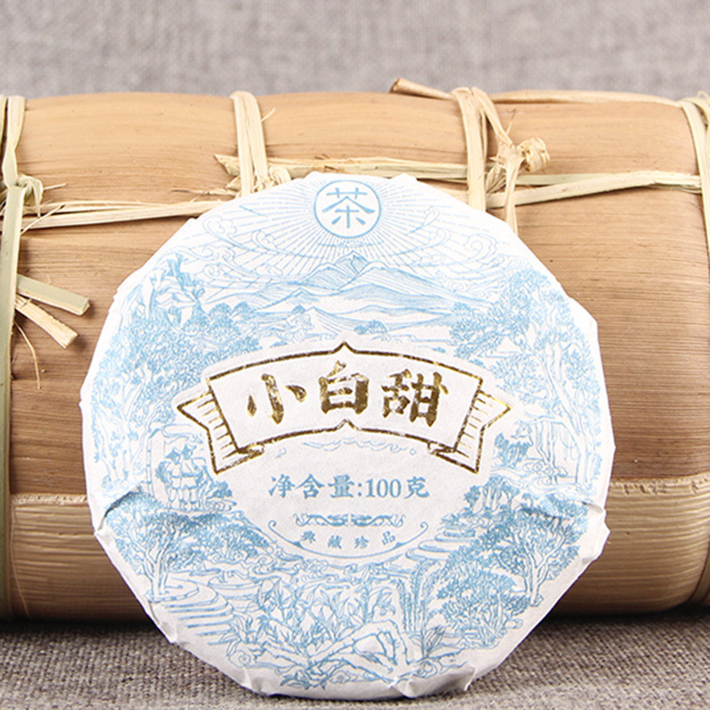 Bạch Trà Tiểu Bạch Điềm Hương Thơm Mật Ong Năm 2021 (Bánh 100 Gram)