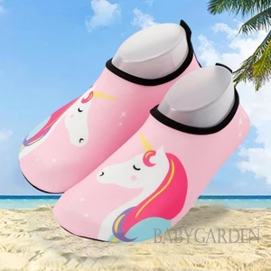 Baga-1-9 tuổi Giày Đi Biển Trẻ Em Nhanh Khô Chống Trơn Trượt Da Nước Chân Trần Thể Thao Tất Giày