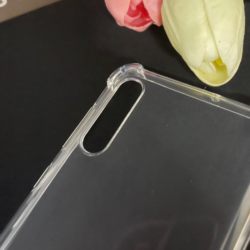 Ốp lưng Samsung A50, A50S, A30S silicon trong suốt dẻo chống sốc viền cạnh vuông bảo vệ đt BIBI