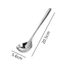 Thìa, Muôi / Vá Múc Canh Inox 304 Mạ Vàng, Bạc Cao Cấp Bóng Loáng Dày Dặn Bền Đẹp 20.5cm-GIOVA