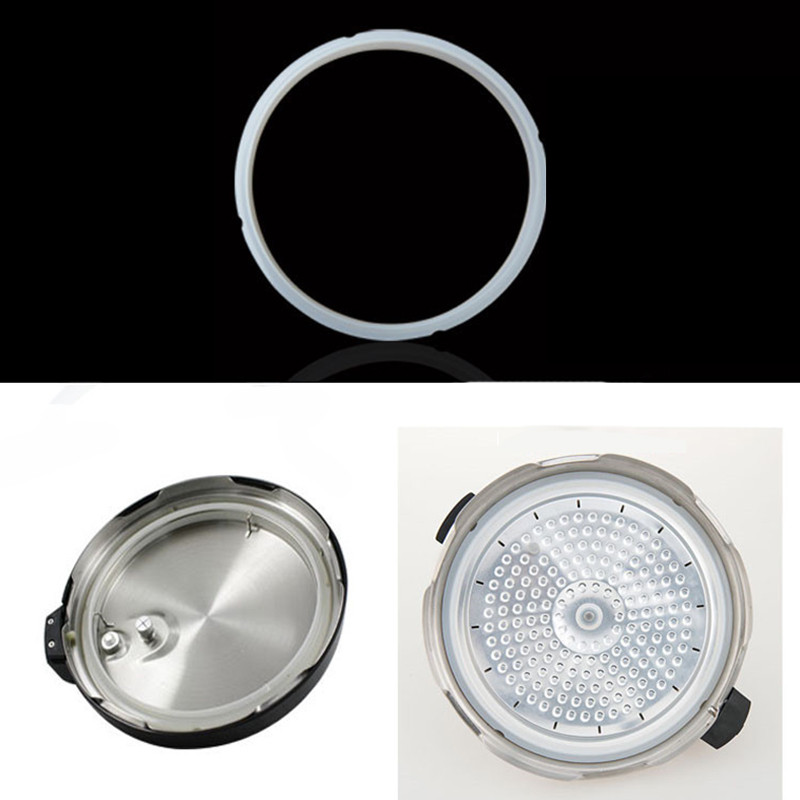 Zthome 18-24cm Silicon Thay Thế Rõ Ràng Gioăng Nhà Áp Suất Nồi Cói Vòng HOT