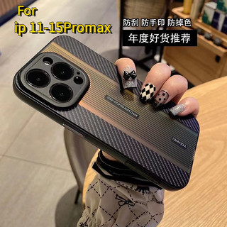 Phong CÁCH MỚI Vỏ bảo vệ điện thoại mờ cho iPhone 15 14 13 12 Pro Max iPhone11 Porsche Gradient Sợi Carbon bao gồm tất cả chống rơi Vỏ điện thoại Laser thích hợp