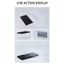 Hộp trưng bày TOPTOOLCX, Acrylic 1 / 64 Diecast Model Hộp đựng ô tô, Mô hình trưng bày đồ chơi DIY trong suốt bền bỉ