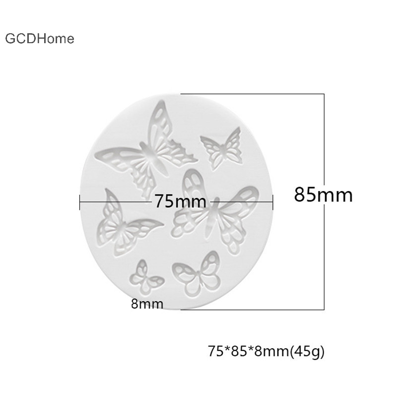 Gcdhome sugarcraft silicone fondant khuôn bánh dụng cụ trang trí khuôn sô cô la HOT