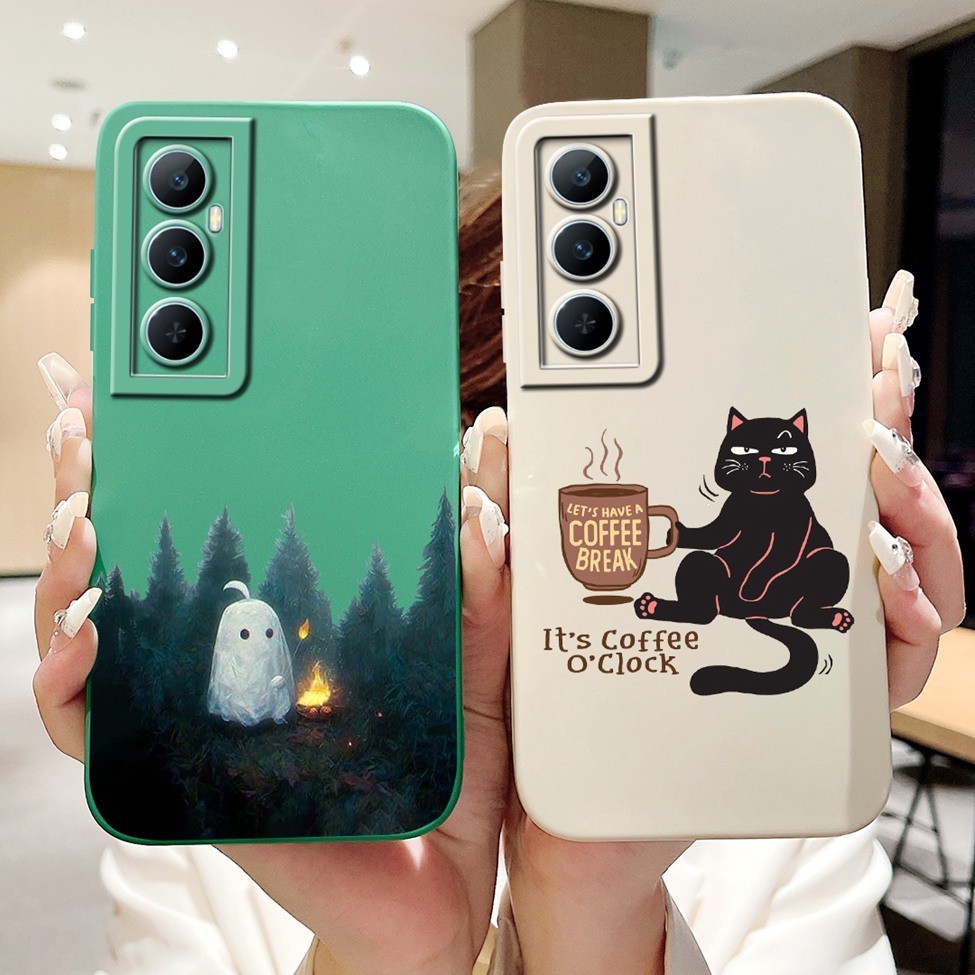Ốp Lưng Cho Realme C65 4G Ốp Lưng Điện Thoại Silicon Chống Sốc Thời Trang Dễ Thương Ngộ nghĩnh Sơn Ốp Lưng RMX3910