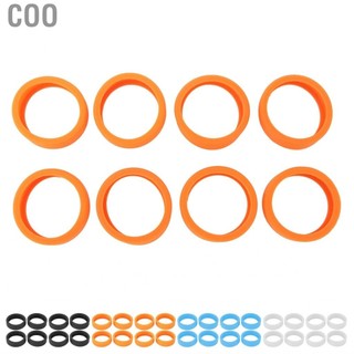 Coo Luggage Wheels Cover  Scratchproof Silicone 8pcs Suitcase for Travel