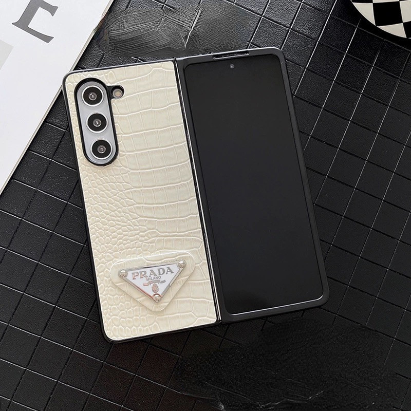 Dành Cho Samsung Galaxy Z Fold 7 6 5 4 3 2 Vỏ Điện Thoại Da PU Cổ Điển Cao Cấp Cho Galaxy Z Fold7 Thiết Kế Tối Giản Thời Trang Gấp Lưng Chống Sốc Vỏ Điện Thoại