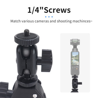 Cho Osmo Pocket 3 Thể Thao Camera Đứng Hành Động 4 Xe Đạp Đi Xe Máy Chụp Cố Định Đứng Insta360 GO3 Toàn Cảnh Camera Đế Cố Định