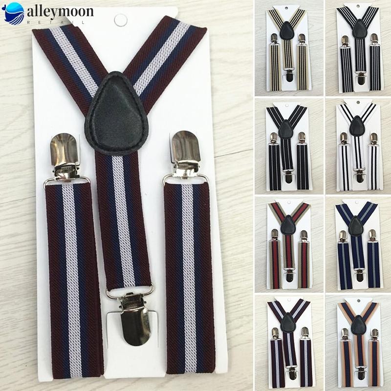 Dây đai quần chữ Y chất liệu co giãn thời trang vintage cho bé