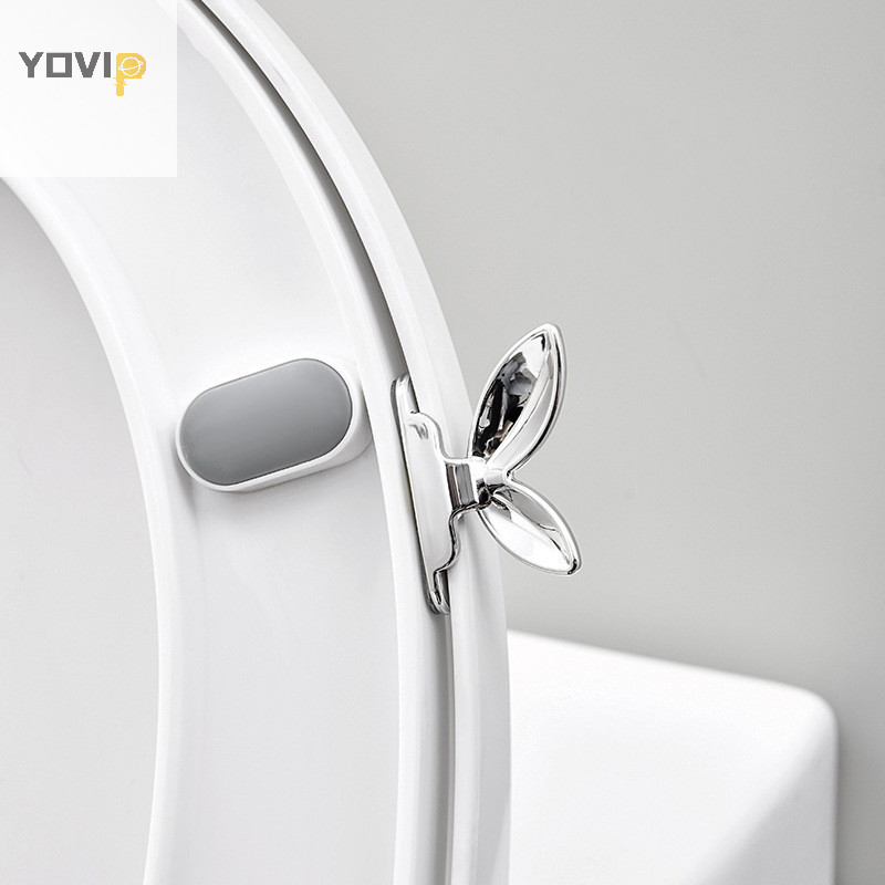 Yovip Lifg Nắp Vệ Sinh Ghế Vệ Sinh Nâng Nắp Bồn Cầu Tay Cầm Đồ Dùng Phòng Tắm al ABS Thực Tế VN