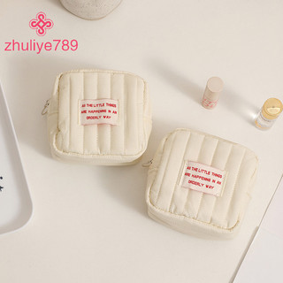 < zhuliye789 > Túi Đựng Mỹ Phẩm Nữ Nhỏ Để Trang Điểm Đóng Gói Khối Du Lịch Tổ Chức Essentials Cáp Sạc Túi Bảo Quản Túi Vệ Sinh Nữ