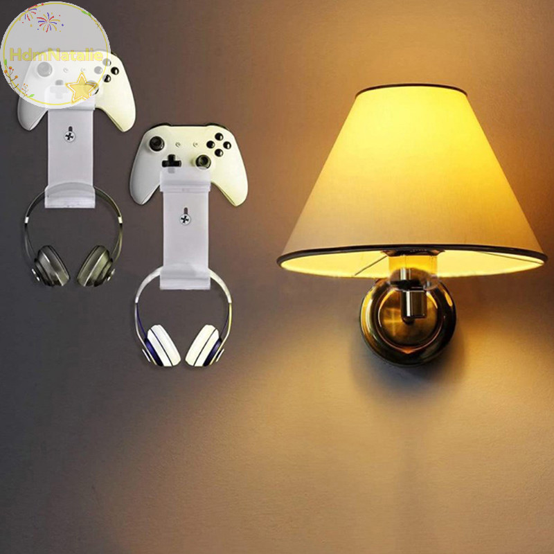 Hdmnatalie 1 Giá Đỡ Treo Tường Tai Nghe Đứng Tay Cầm Chơi Game Cho PS5 PS4 Switch VN