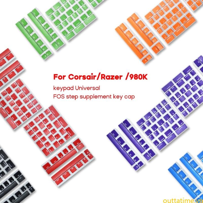 Best 6u 6 5u Space Bar PBTs Keycaps Double Shot Pudding Keycaps cho K65 ...