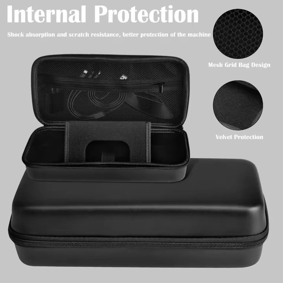 Kính + Túi Cho Móng Vuốt 8 AI + 2025 Bảo Vệ Màn Hình Kính Cường Lực Phim EVA Di Động Dành Cho MSI Claw 8 AI + Phụ Kiện Bảo Vệ