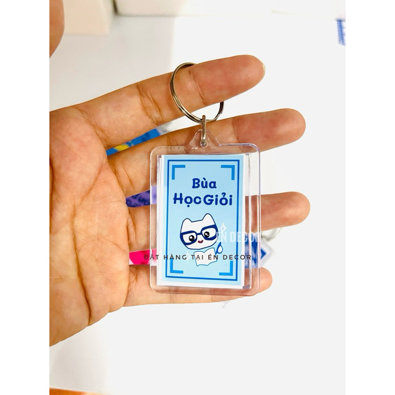 Móc khoá cầu may, lời nhắn xinh tặng bản thân, người thân- Quà Tặng Sango