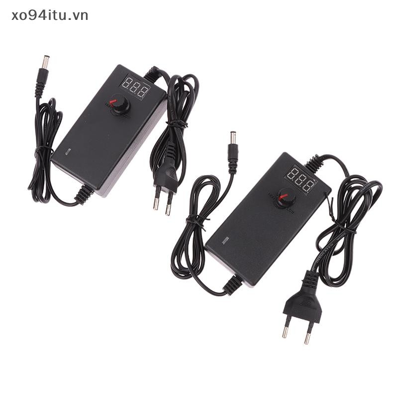 XOITU Có Thể Điều Chỉnh 3V 9V 12V 24V 1A 2A Đa Năng AC / Adapter Màn Hình Hiển Thị Điện Áp Điều Chỉnh Nguồn Điện Adatpor VN