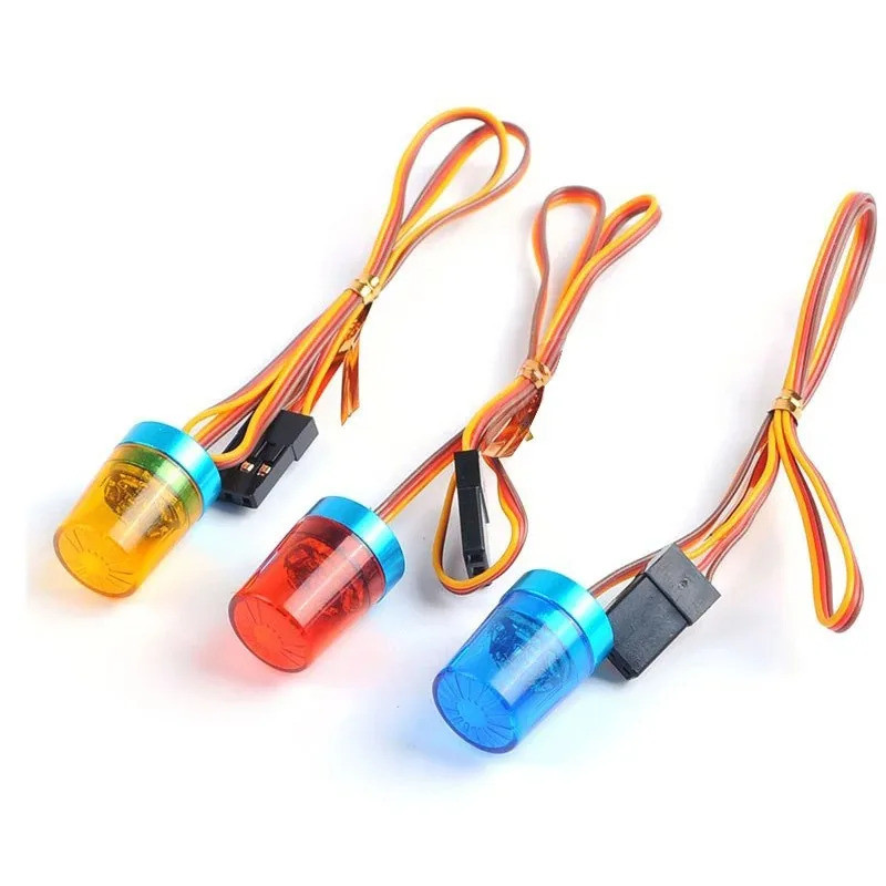 Đèn LED đa chức năng Đèn tròn siêu sáng nhấp nháy Chế độ xoay nhanh chậm cho xe RC HSP Trục